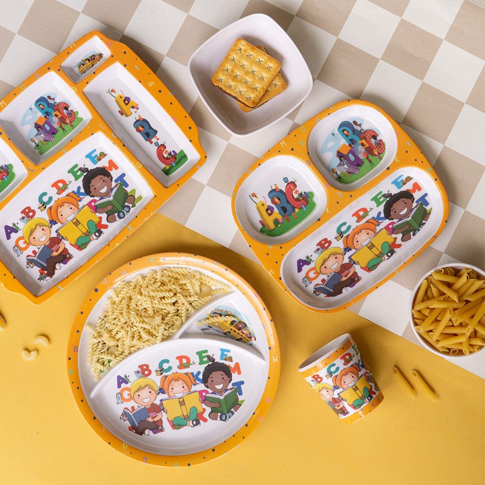 Cup Plate Boogie Woogie Kids Dinner Set - Fun & Functional Meal Set