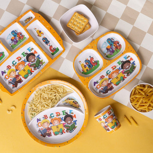 Cup Plate Boogie Woogie Kids Dinner Set - Fun & Functional Meal Set