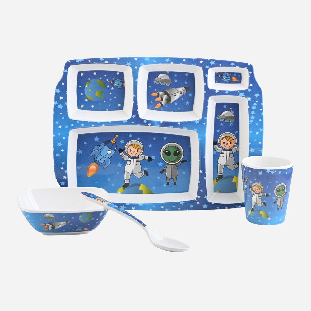Cup Plate Cool Sci-Fi Kids Dinner Set