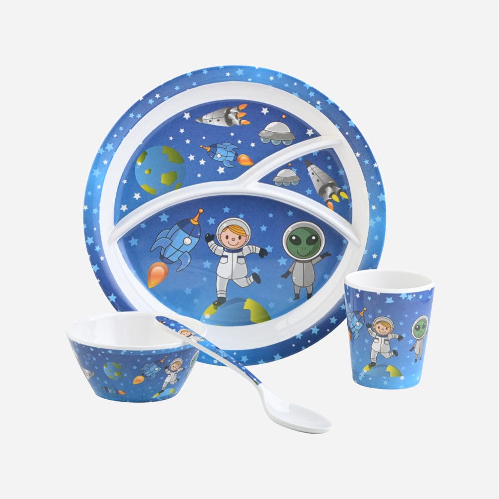Cup Plate Cool Sci-Fi Kids Dinner Set