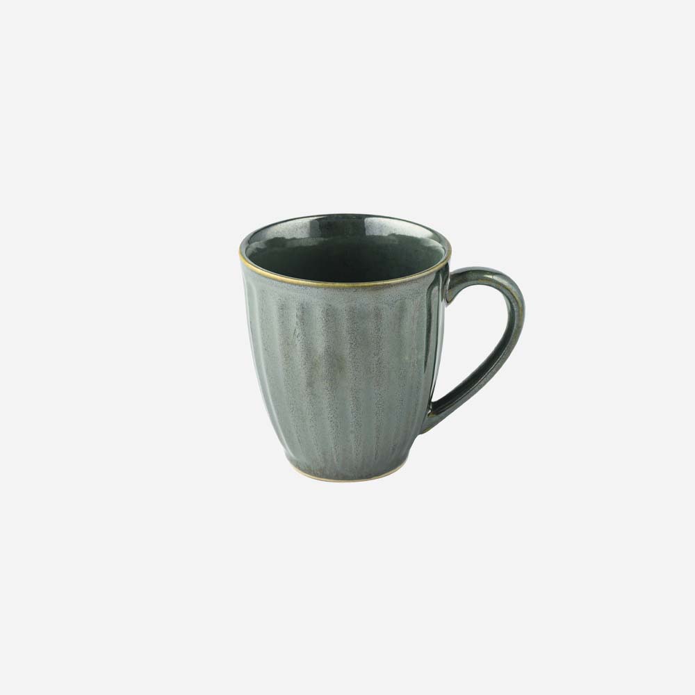 Cup Plate Elegant Ceramic Carnival Mug - 300ml
