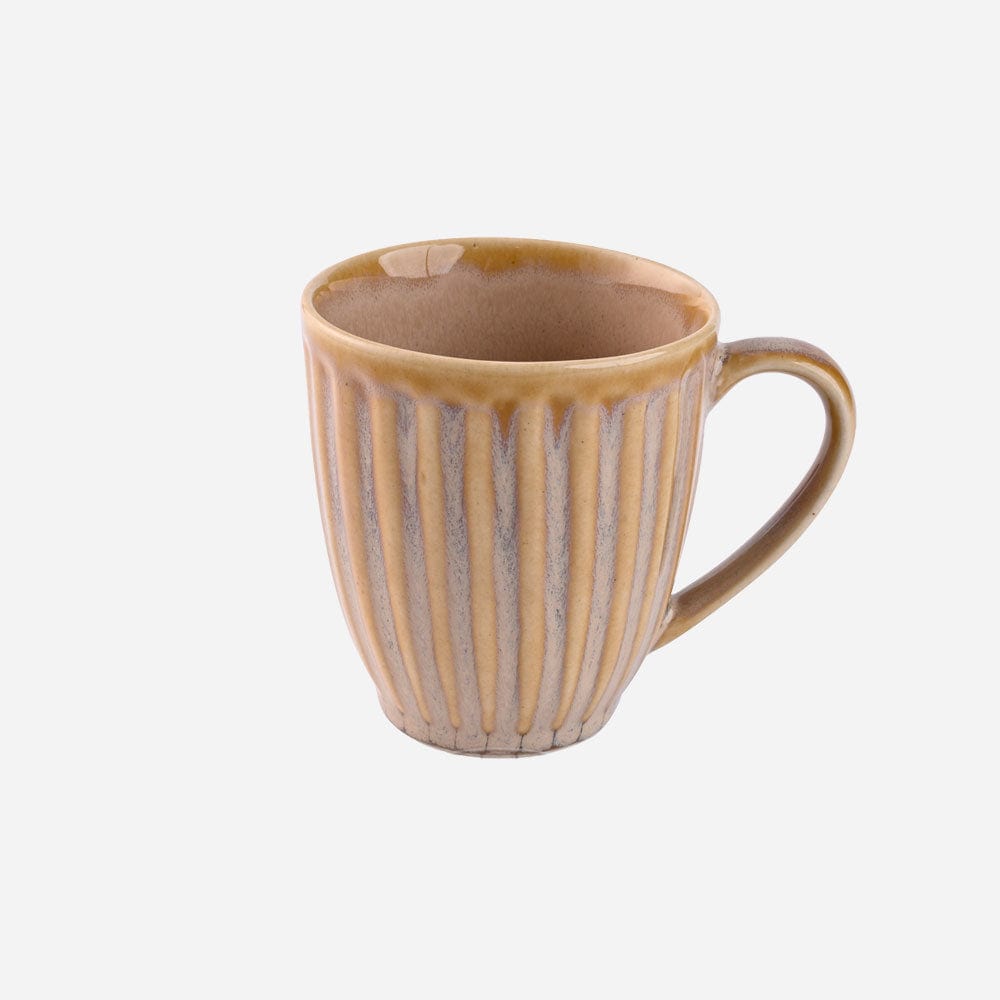 Cup Plate Elegant Ceramic Carnival Mug - 300ml
