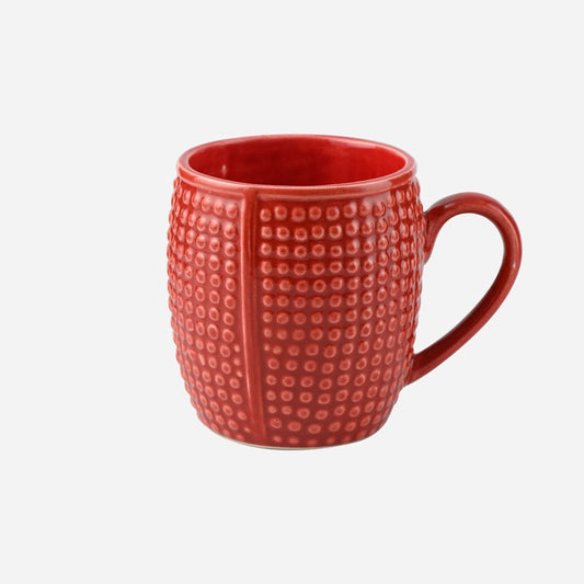 Cup Plate Fleck Ceramic Mug - Elegant Drinkware