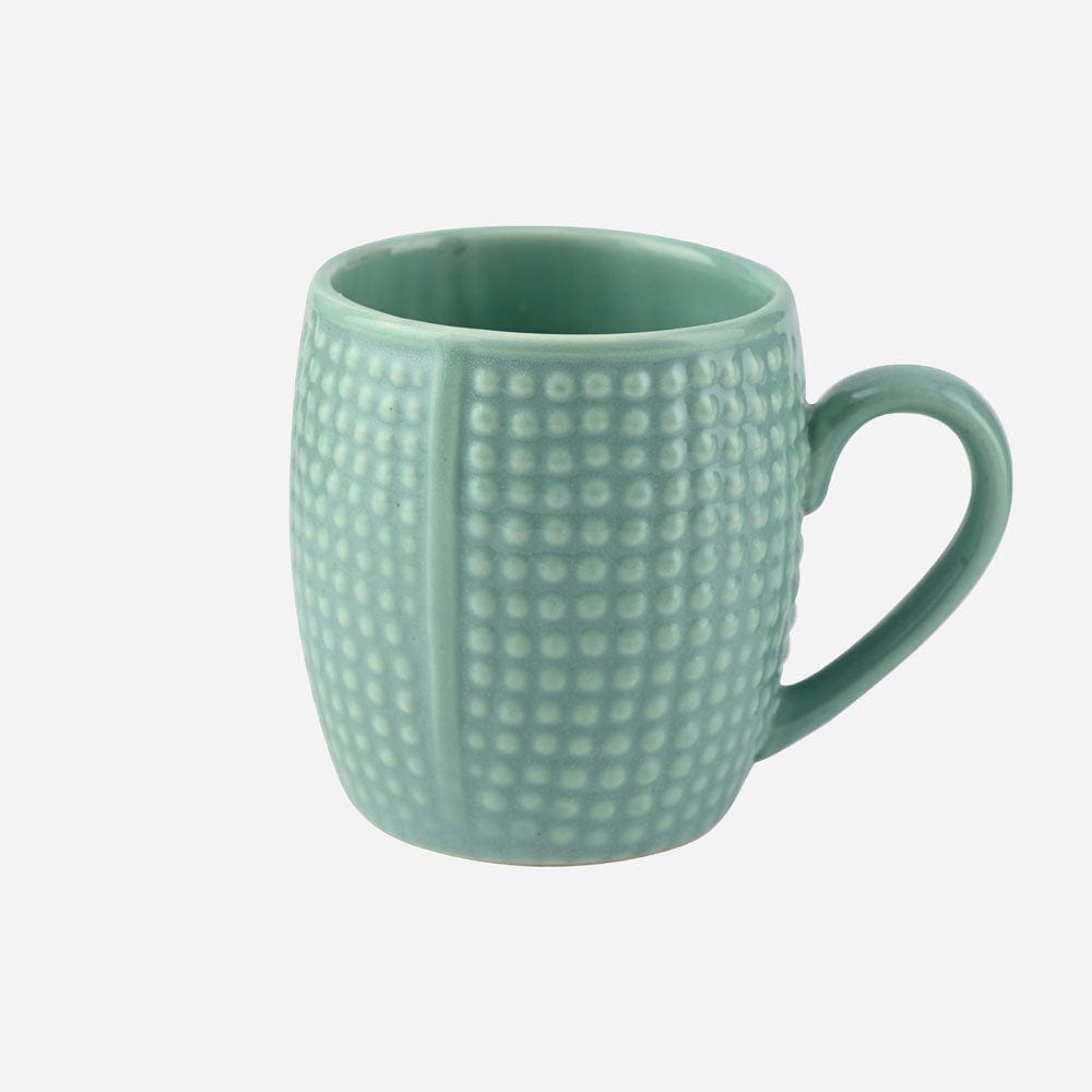 Cup Plate Fleck Ceramic Mug - Elegant Drinkware