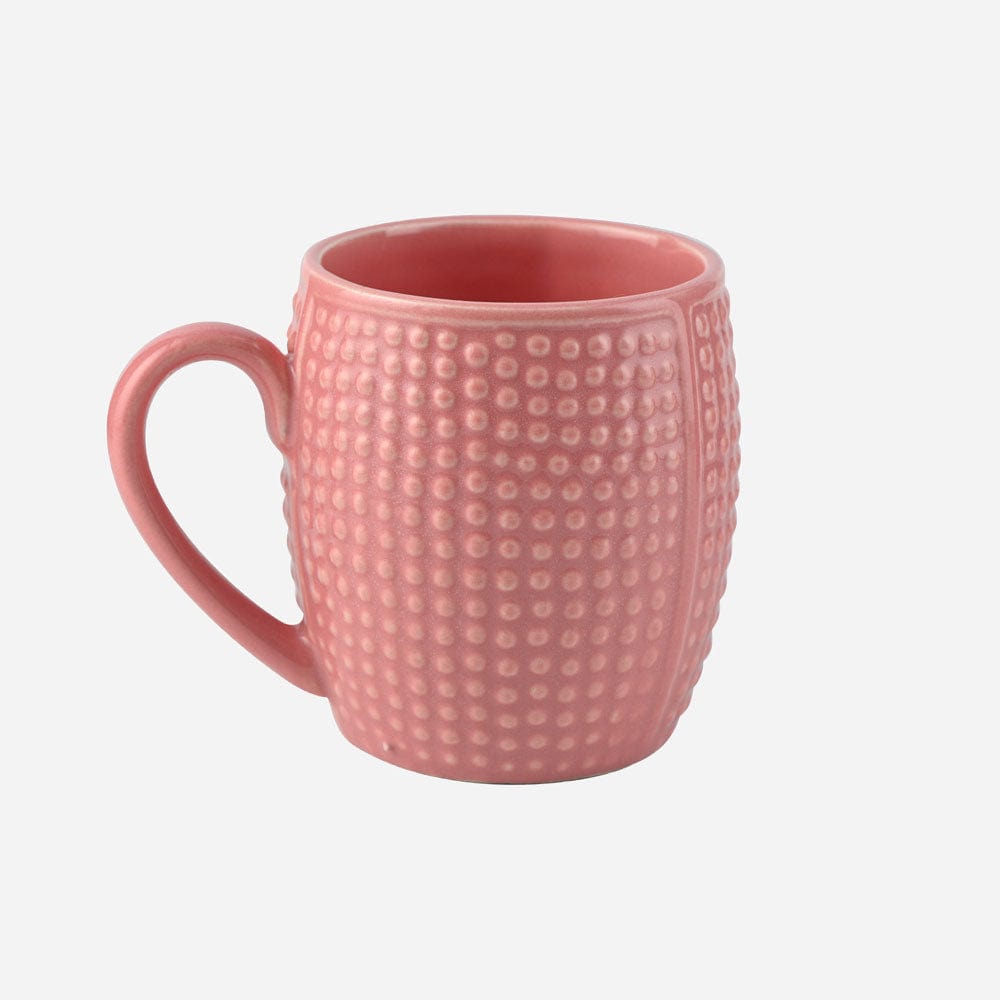 Cup Plate Fleck Ceramic Mug - Elegant Drinkware