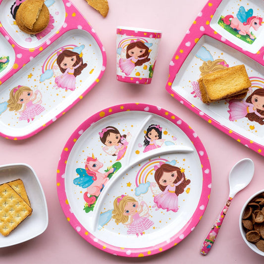 Cup Plate Little Angels Kids Dinner Set
