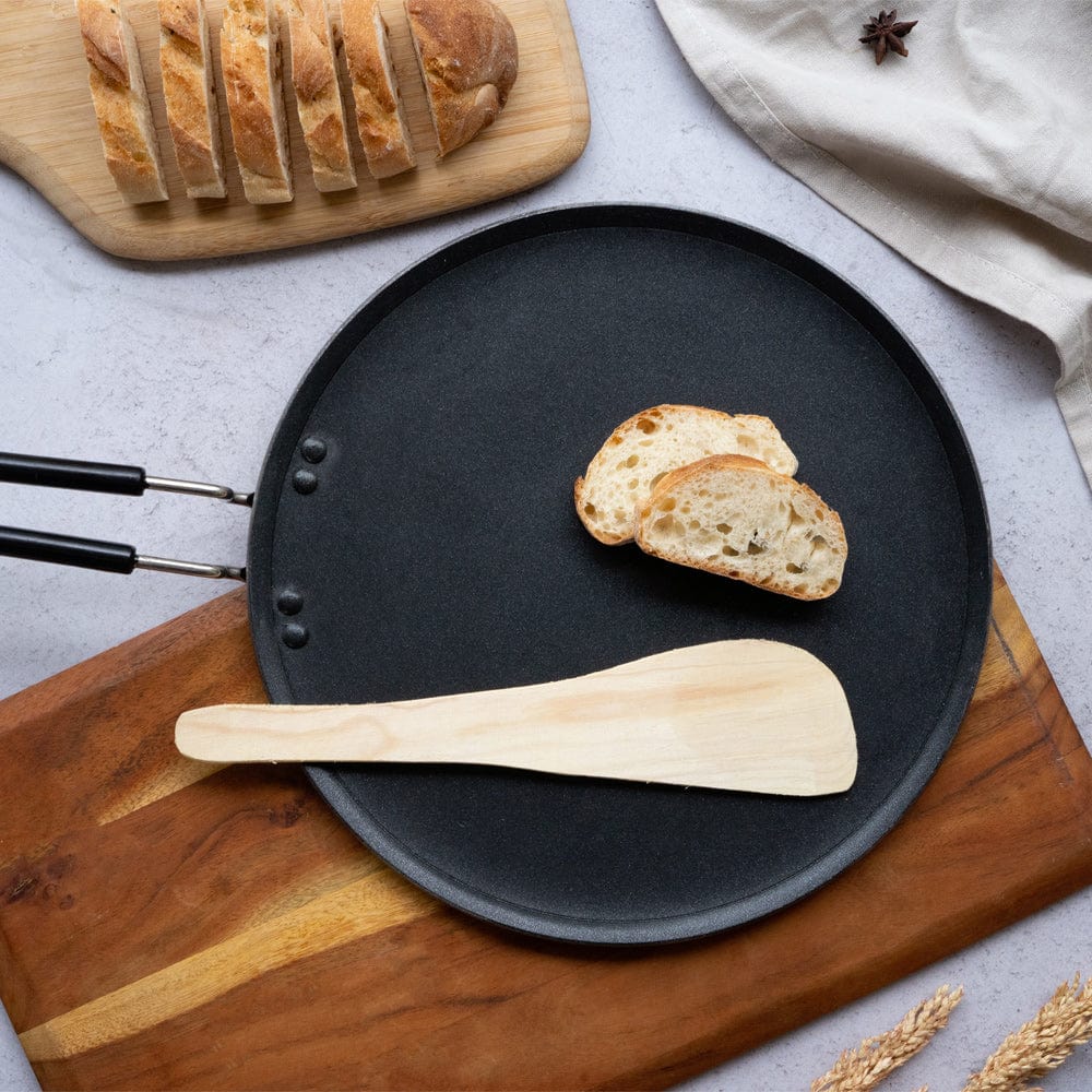 Cup Plate Non-Stick Classic Multi Tawa with Rod Handle
