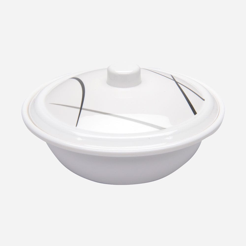 Cup Plate Strokes 32-Piece Round Dinner Set