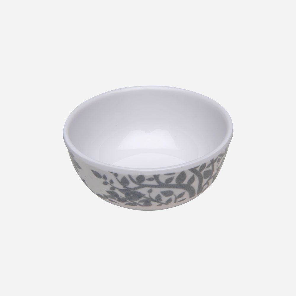 Cup Plate Temple Tree Silver Round Dinner Set (44 Piece)