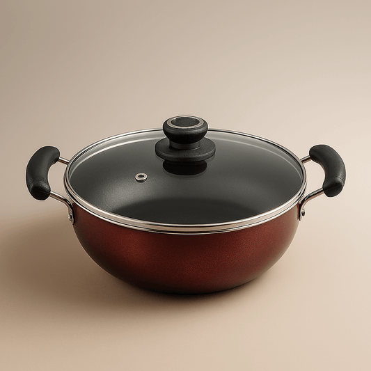 Cup Plate Black Nonstick Cookware Set - 6 Piece Kitchen Essential