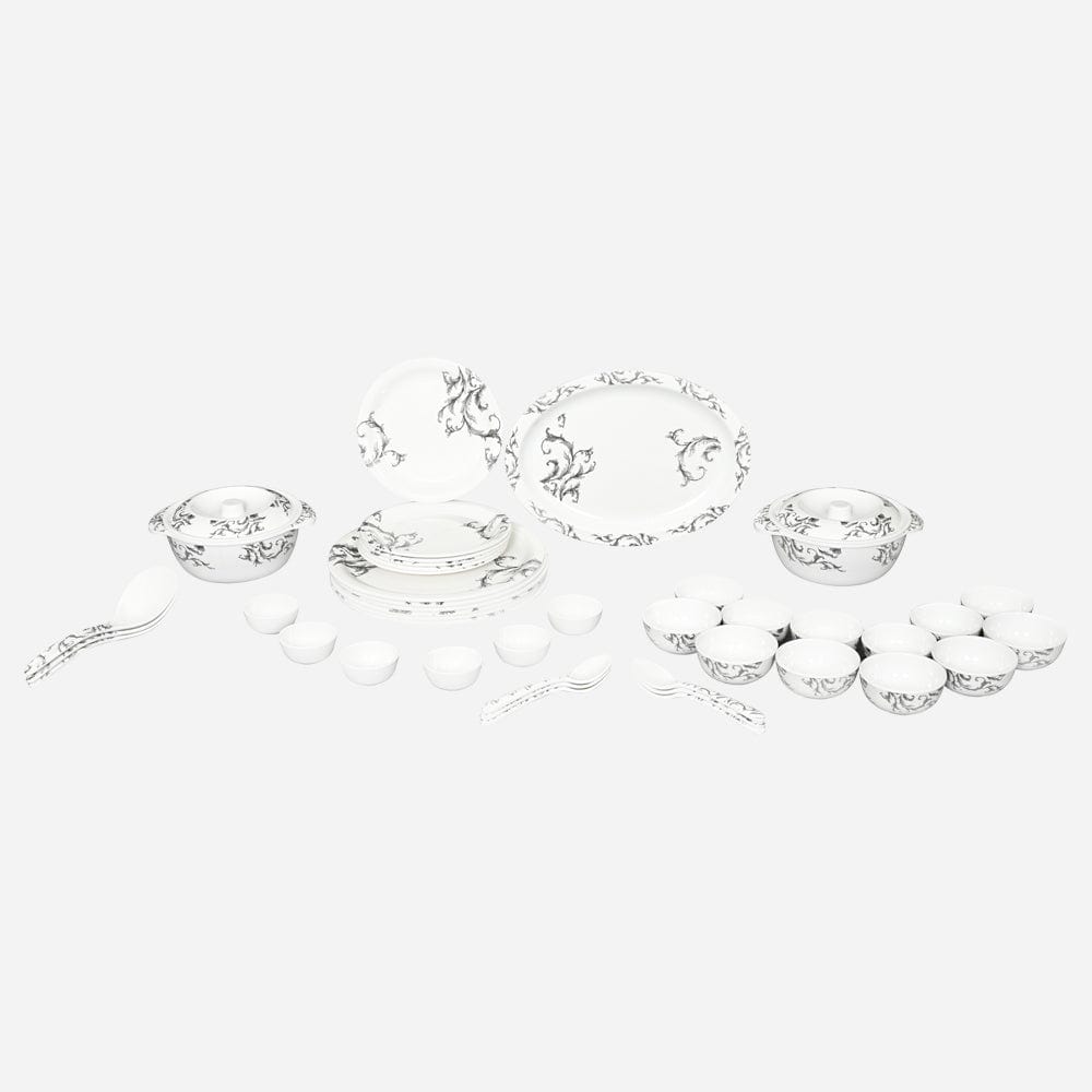 Cup Plate Diana 44-Piece Round Dinner Set