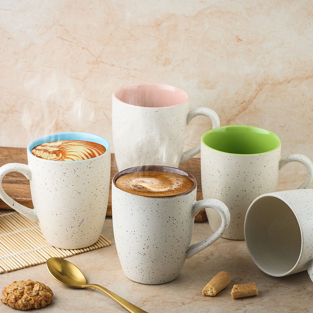 Cup Plate Elegant Ceramic Arabica Mug