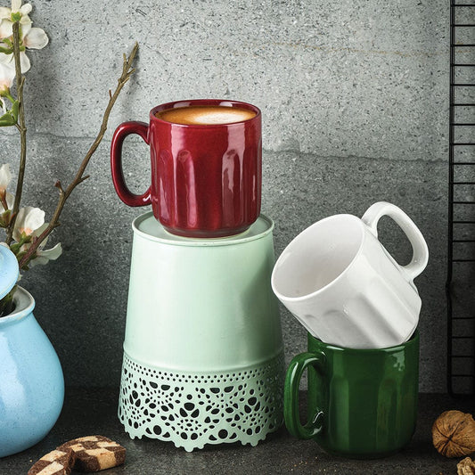 Cup Plate Elegant Ceramic Colada Coffee Mug