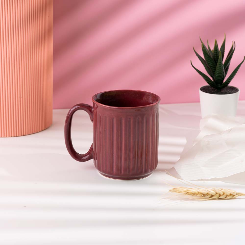 Cup Plate Fiesta Ceramic Mug - Elegant Drinkware for Every Occasion