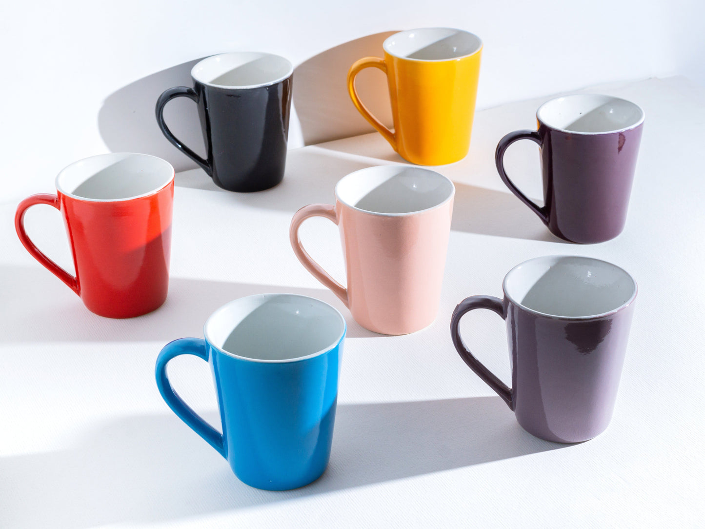 Cup Plate Genie Ceramic Mug - Elegant Drinkware