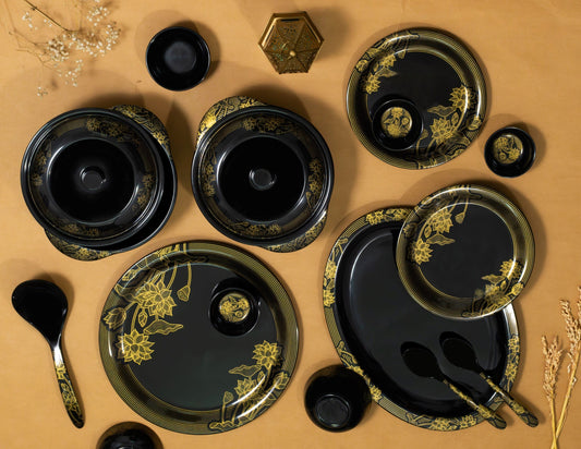 Cup Plate Mozart 44 Piece Round Dinner Set