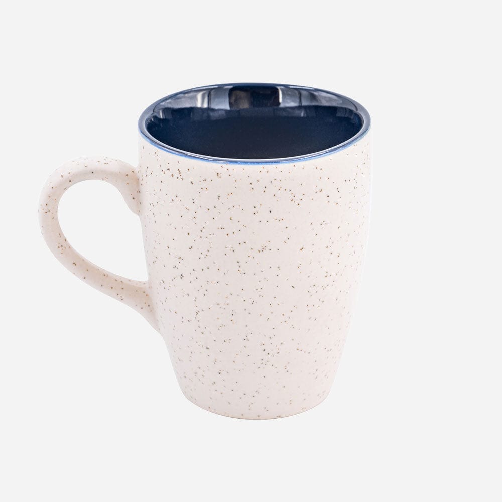Cup Plate Set of 2 / Blue Elegant Ceramic Arabica Mug