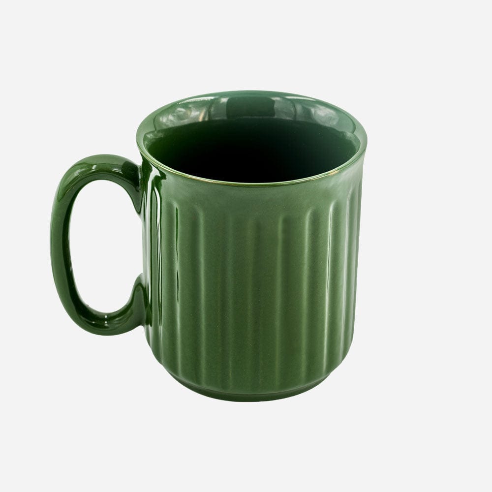 Cup Plate Set of 2 / Green Fiesta Ceramic Mug - Elegant Drinkware for Every Occasion