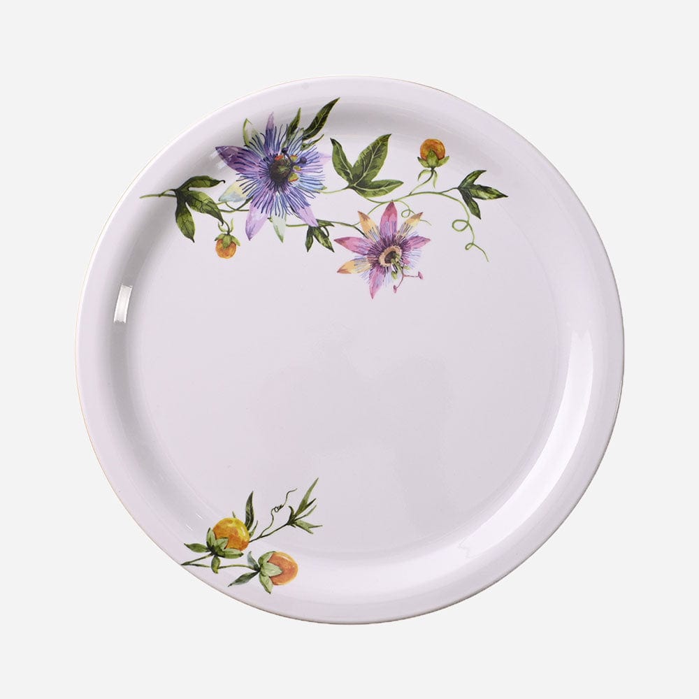 Cup Plate Twilight Round Dinner Set - 44 Piece Melamine
